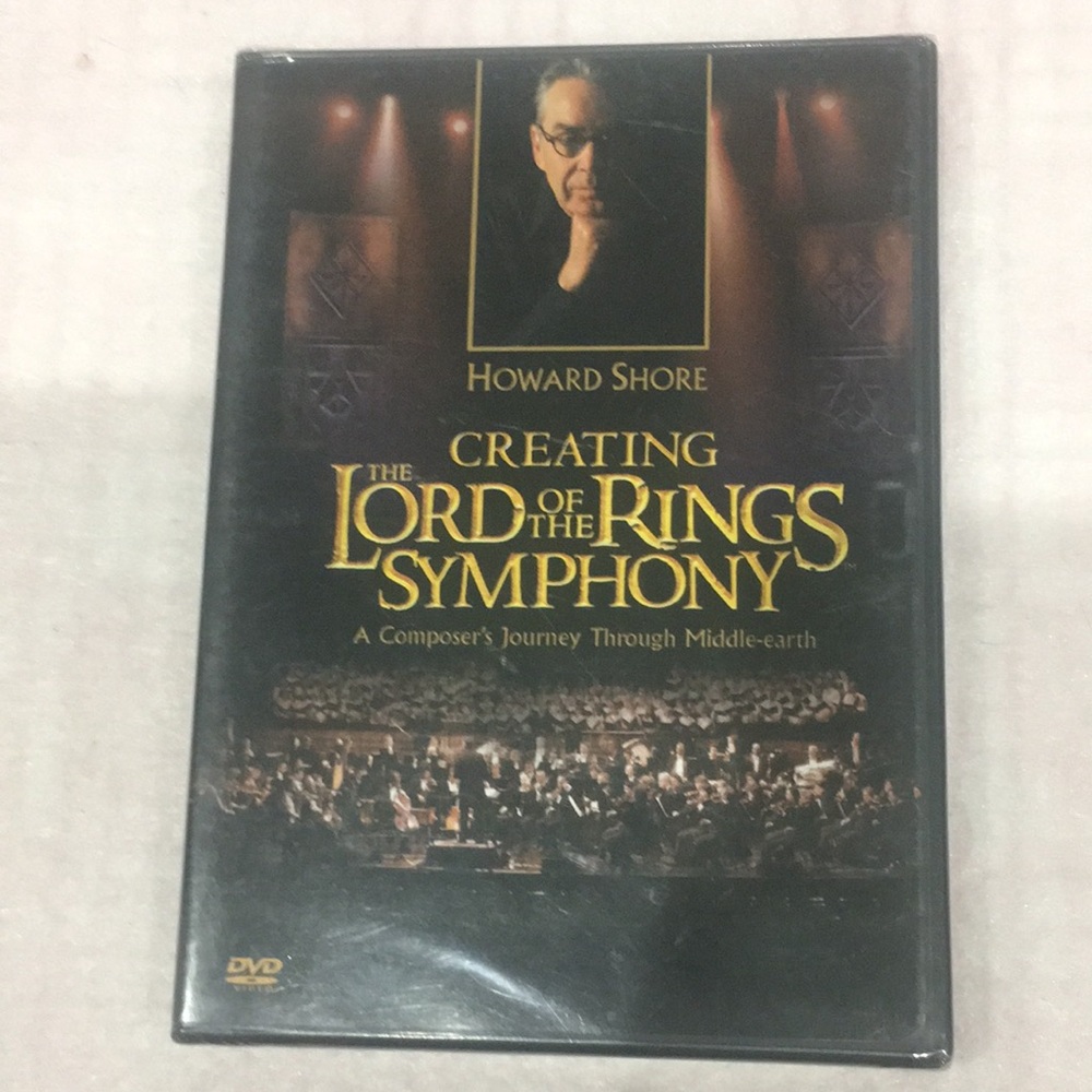 NEW SEALED Howard Shore Creating the Lord of the Rings Symphony DVD